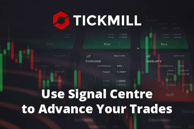 Tickmill review summary on a digital screen