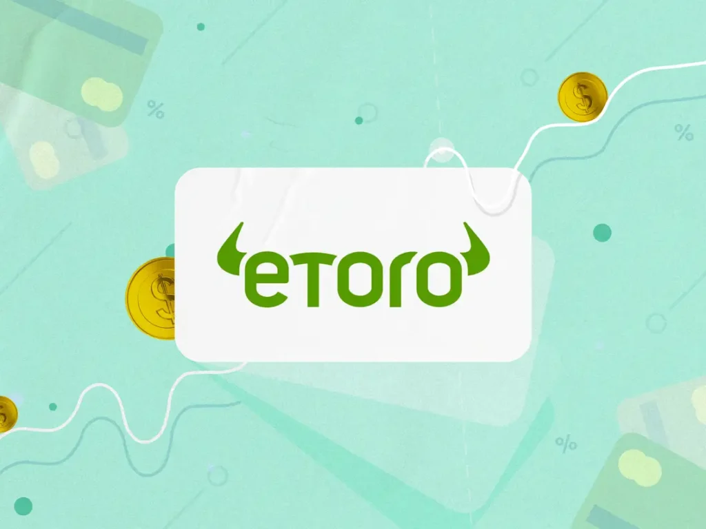 eToro Bonus activation screen on a user's computer.